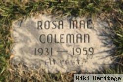 Rosa Mae Coleman