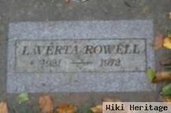 Laverta R. Rowell