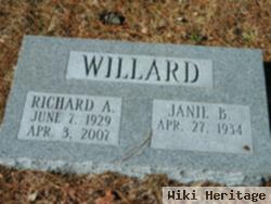 Richard A Willard