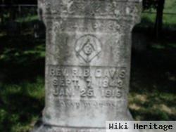 Rev Rufus Baker Davis