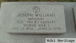 Sgt Joseph Williams