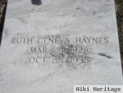 Ruth Geneva Haynes