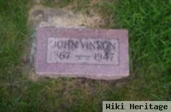 Jno M. Vinson