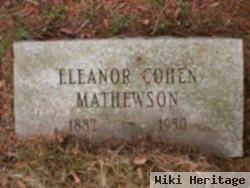 Eleanor Cohen Mathewson