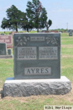 Luetta Elizabeth Hawkins Ayres