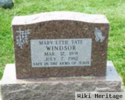 Mary Ettie Tate Windsor