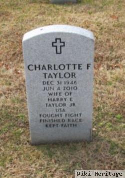 Charlotte F Taylor