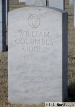 William Columbus Riddle