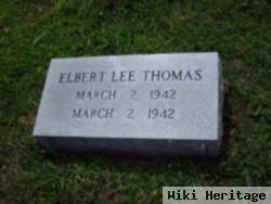 Elbert Lee Thomas