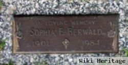 Sophia E Berwald