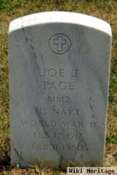 Joe J Page