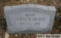 Judith D Munro Kryder