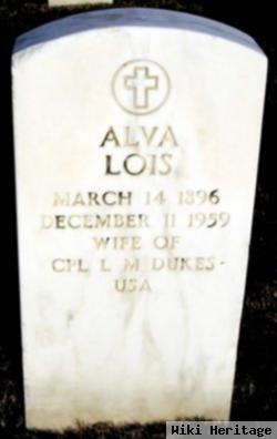 Alva Lois Legan Dukes