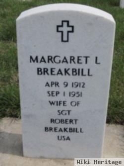 Margaret L Breakbill