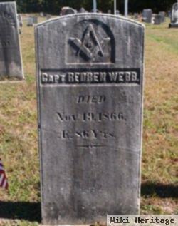 Capt Reuben Webb