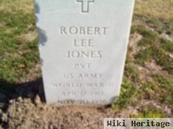 Pvt Robert Lee Jones