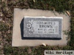 Lois Hope S. Brown