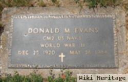 Donald M Evans