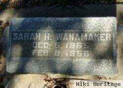 Sarah H Wanamaker