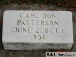 Carl Don Patterson