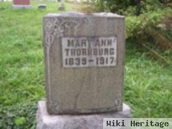 Mary Ann Cook Thornburg