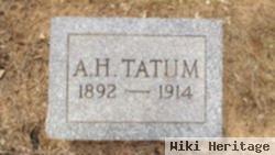 A H Tatum