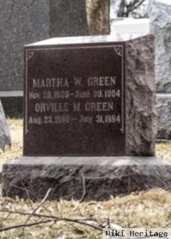 Martha W Green
