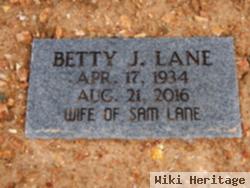 Betty Jane Cupp Lane