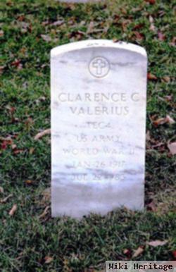 Clarence C Valerius