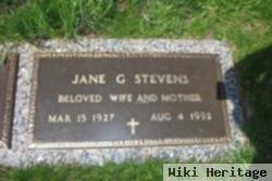 Jane G Stevens