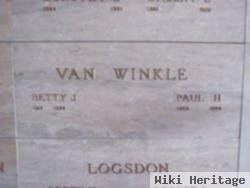 Paul H Van Winkle