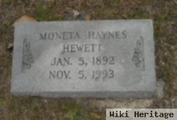 Moneta Haynes Hewett