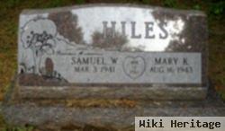 Mary K Hiles