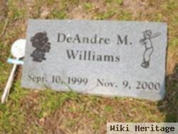 Deandre M Williams