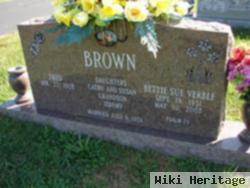 Bettie Sue Verble Brown