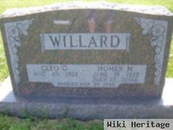 Homer M Willard