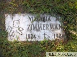 Virginia M. Zimmerman