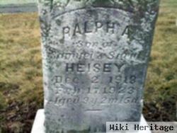 Ralph A Heisey