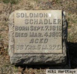 Solomon Schadler