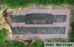 Mary K Corby