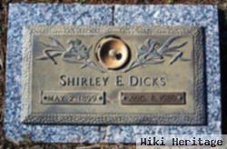 Shirley E. Range Dicks