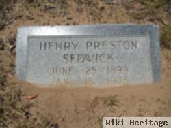 Henry Preston "red" Sedwick