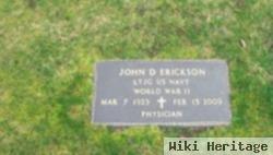 Dr John D. Erickson