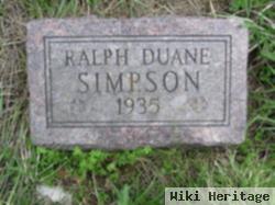 Ralph Duane Simpson