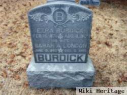 Sarah A London Burdick