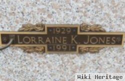 Lorraine K Jones