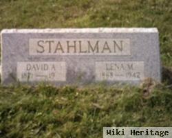 David Arthur "archie" Stahlman