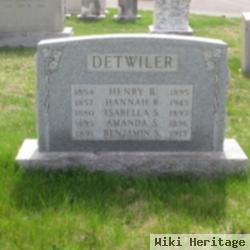 Hannah Rudy Snovel Detwiler