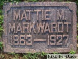 Mattie M Markwardt