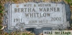 Bertha Warner Whitlow